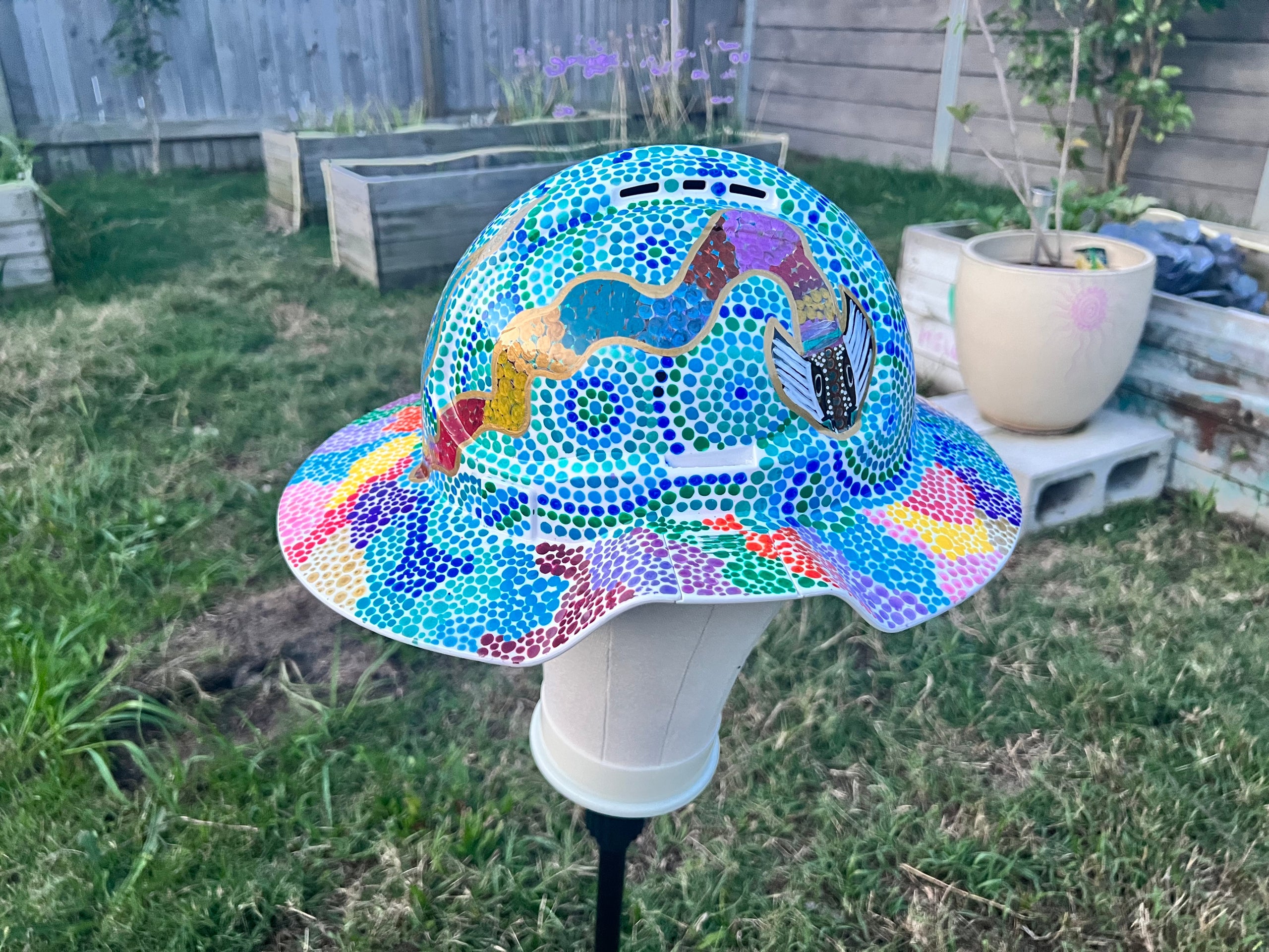 Personalised Hand Painted Hard Hats